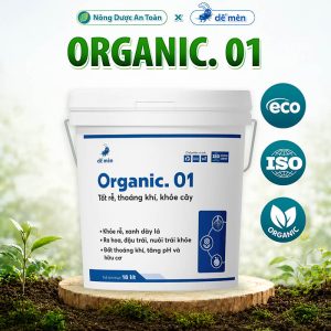 Organic.01 Cải Tạo Đất Hỗ Trợ Rễ Khỏe Phục Hồi Cây Trồng